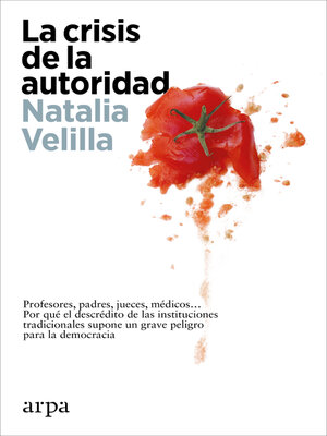 cover image of La crisis de la autoridad
